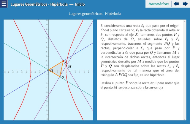 Lugares Geométricos - Hipérbola
