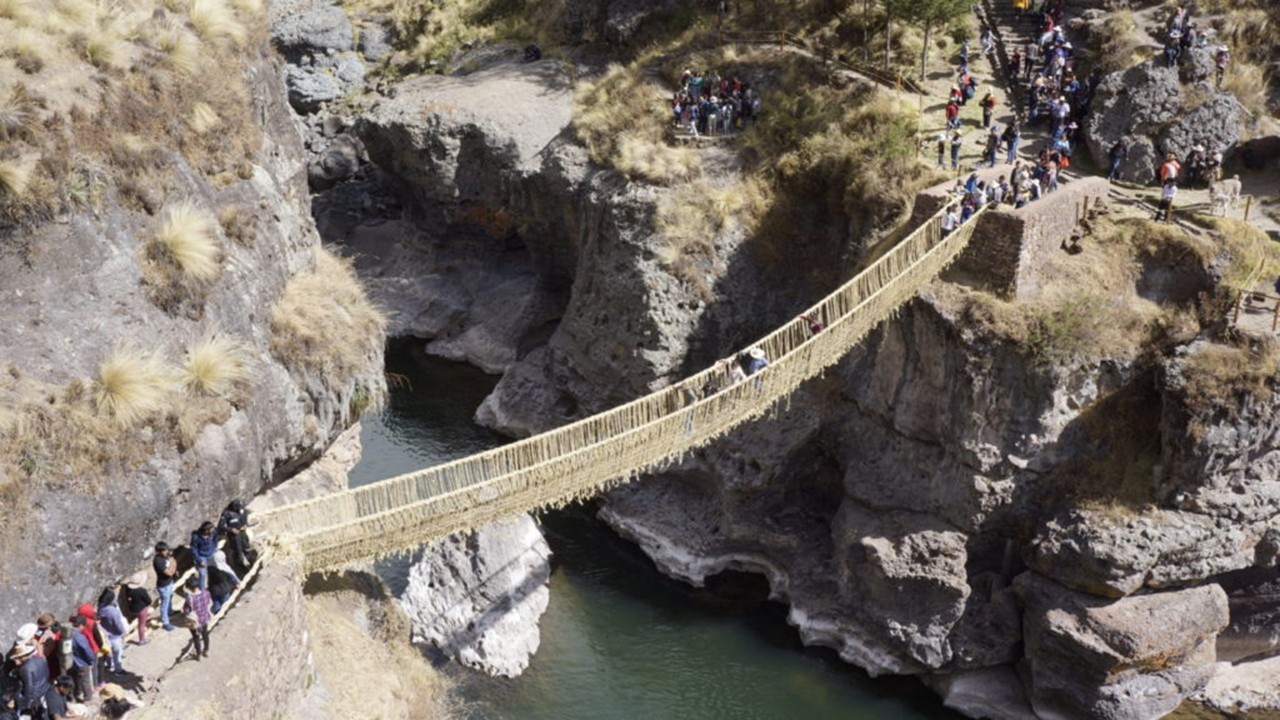 Puente Inca Q'eswachaka
