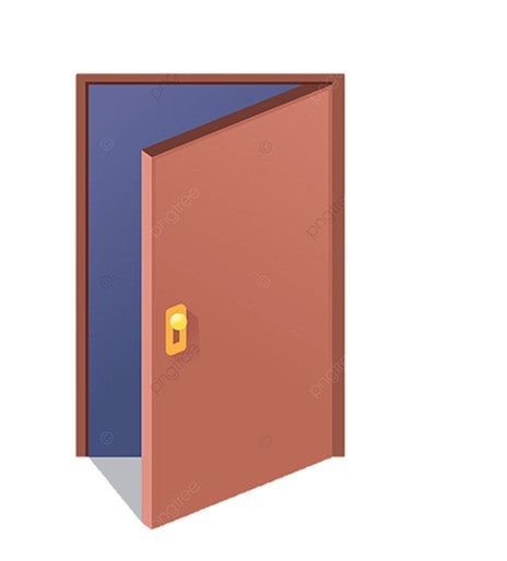 Puerta abriendose y cerrandose.