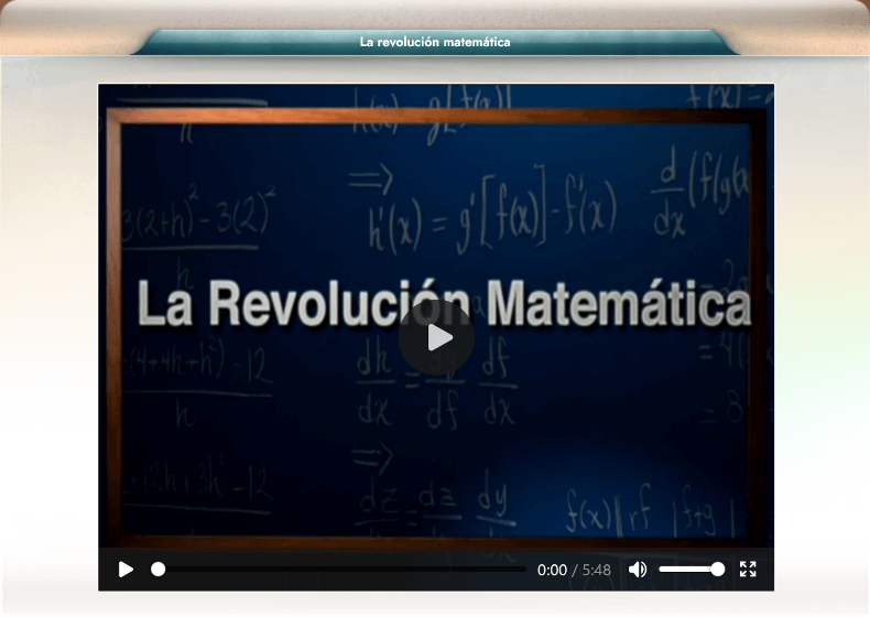 Logo La revolución matemática
